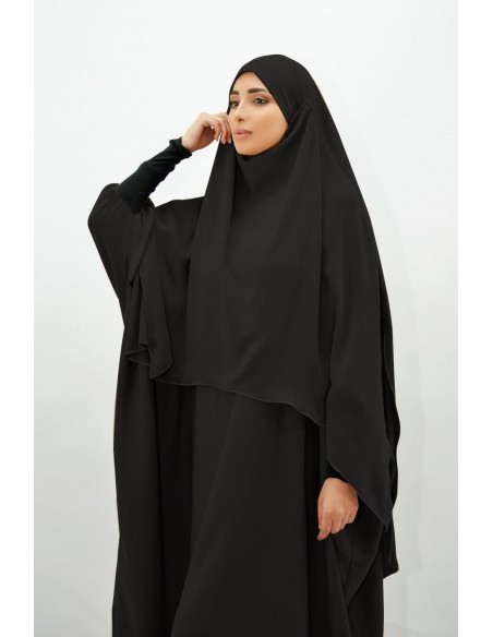 Abaya Khaleej + Khimar con tragamonedas