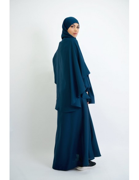 Abaya umbrella + cape with built-in hijab