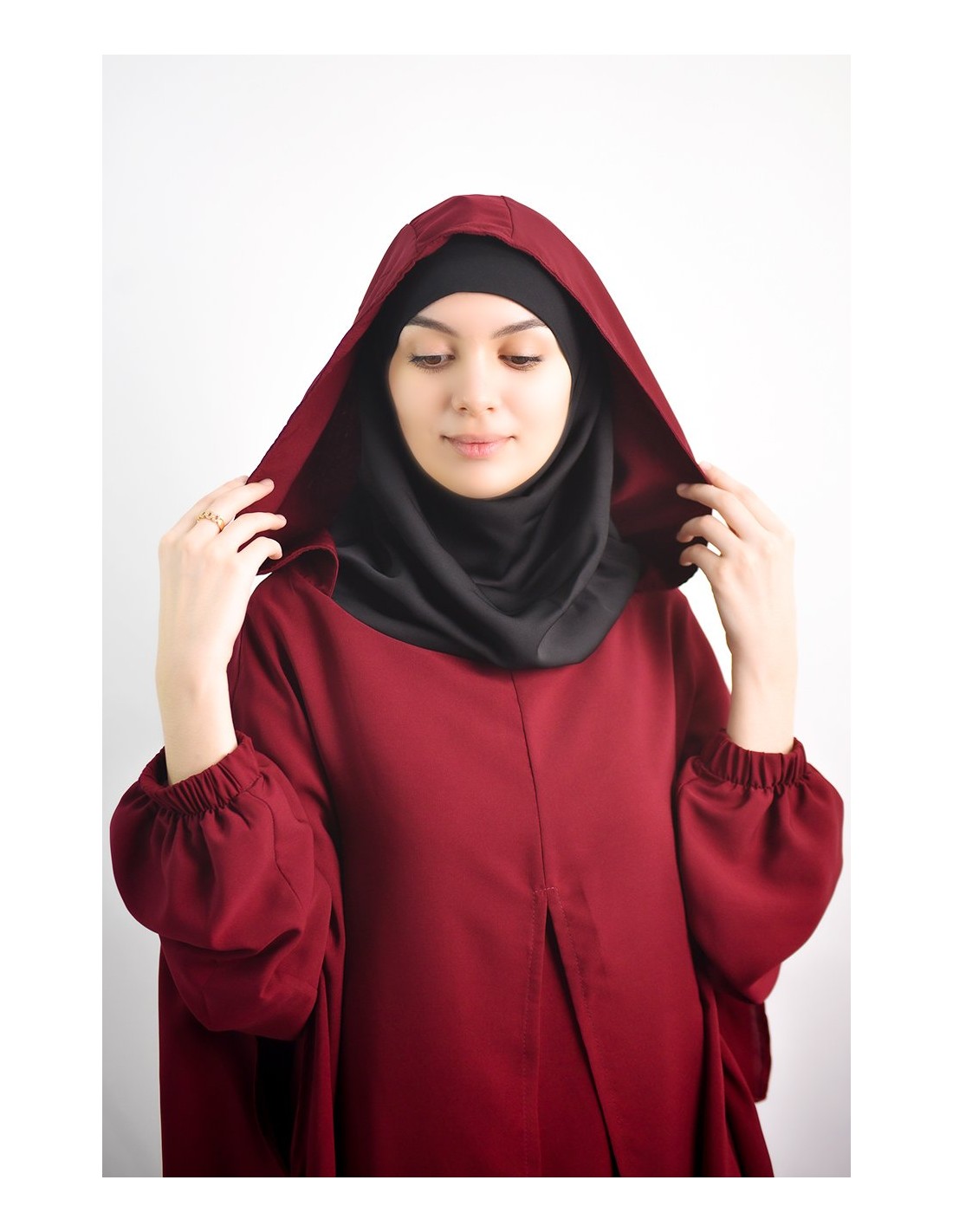 Abaya Regenschirm + integrierter Hijab Cape Young