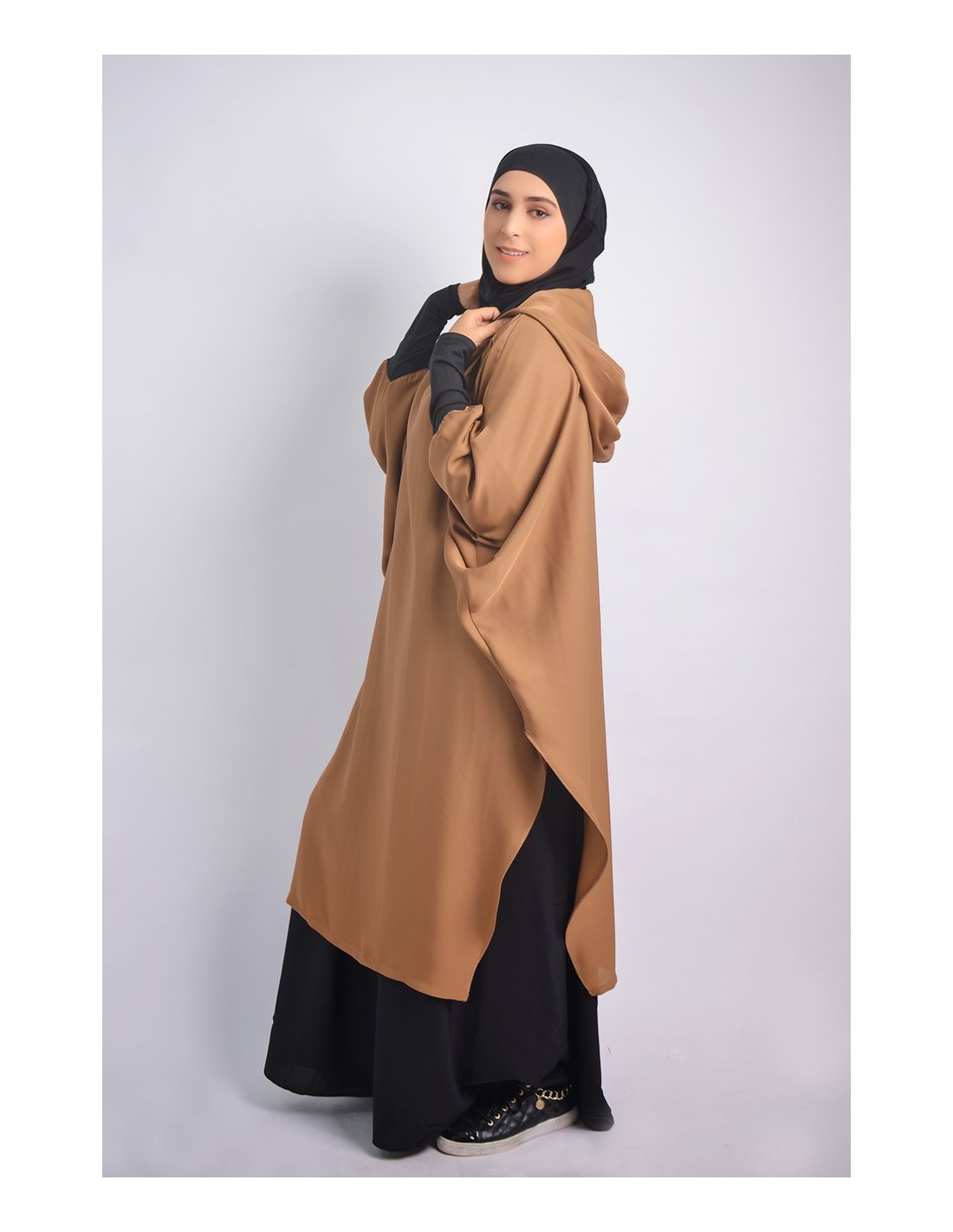 Young tunic: hijab and built-in hood