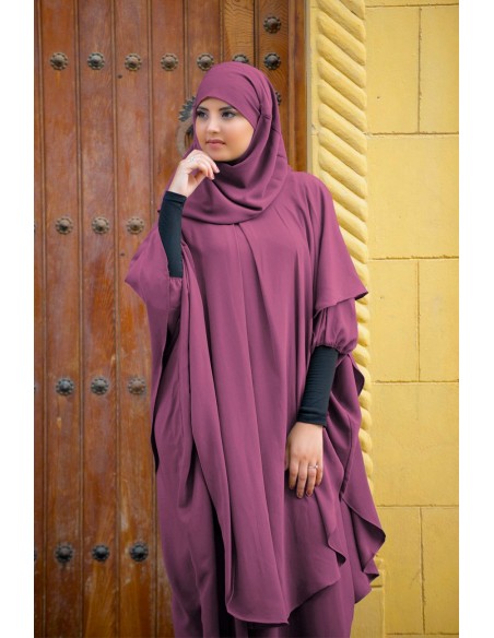 Long Khimar Hijab Intégré