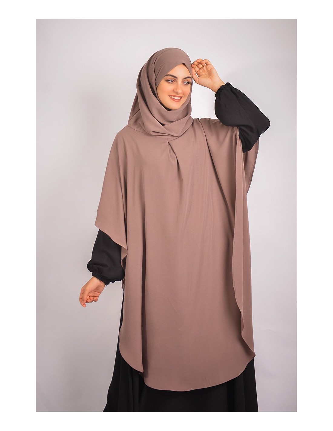 Long Khimar Hijab Intégré