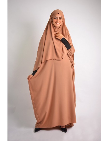 Abaya Khaleej + Khimar à Fentes