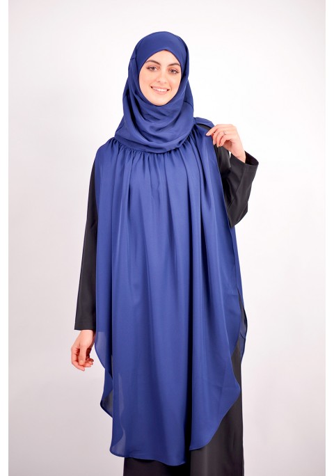 HT-38 Fertig Kopftuch Praktisch Hijab Chiffon Türban Esarp Sal Tesettür Khimar 