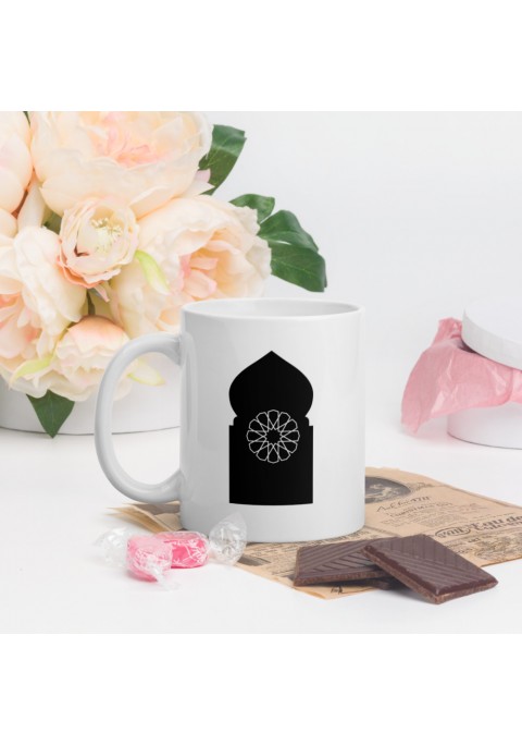 Mug Blanc "Sabr" Arabeque