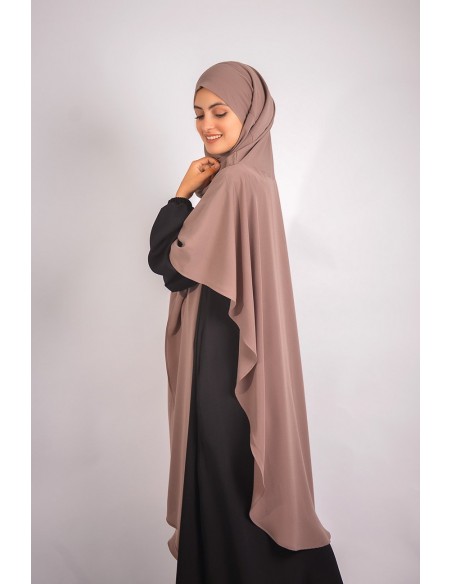 Long Khimar Hijab Intégré