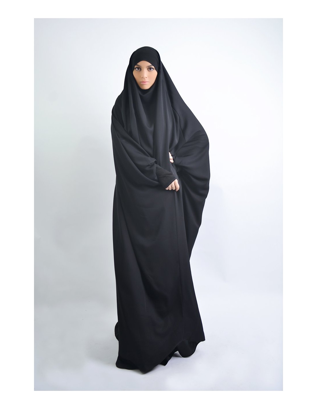 Jilbab Makkah mangas Lycra