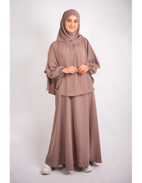 ABAYA UMBRELLA + KHIMAR WITH FROWNS