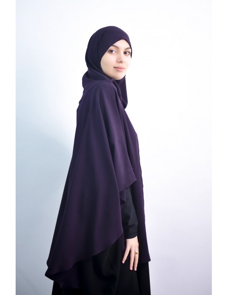 Cape with integrated hijab