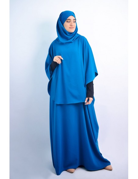 Cape mit integriertem Hijab