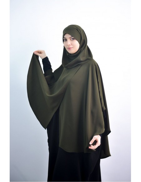 Cape mit integriertem Hijab