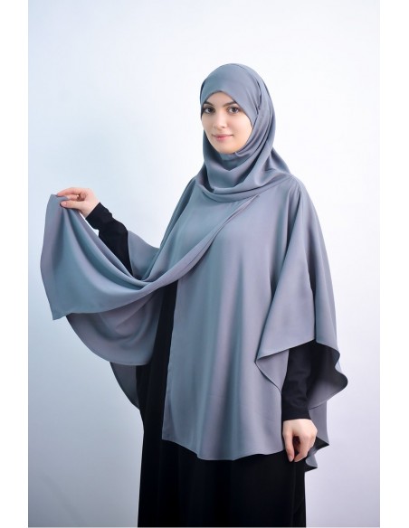 Cape mit integriertem Hijab