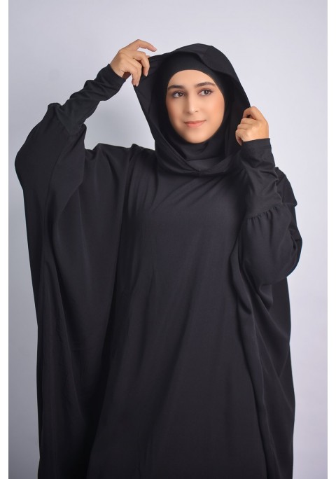 Abaya Young hijab intégré et Capuche 2