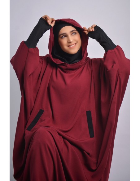 Abaya Young integriert Hijab und Hood
