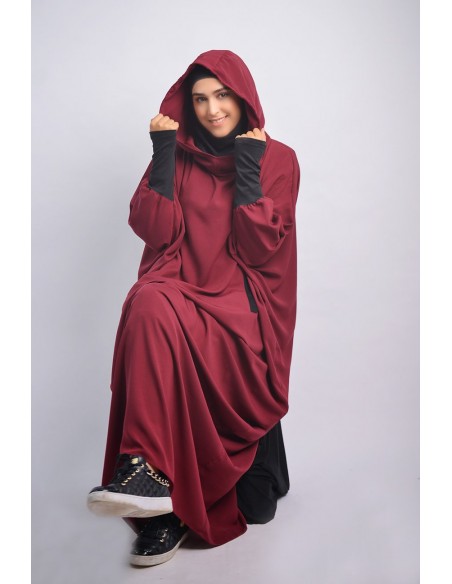 Abaya Young integriert Hijab und Hood