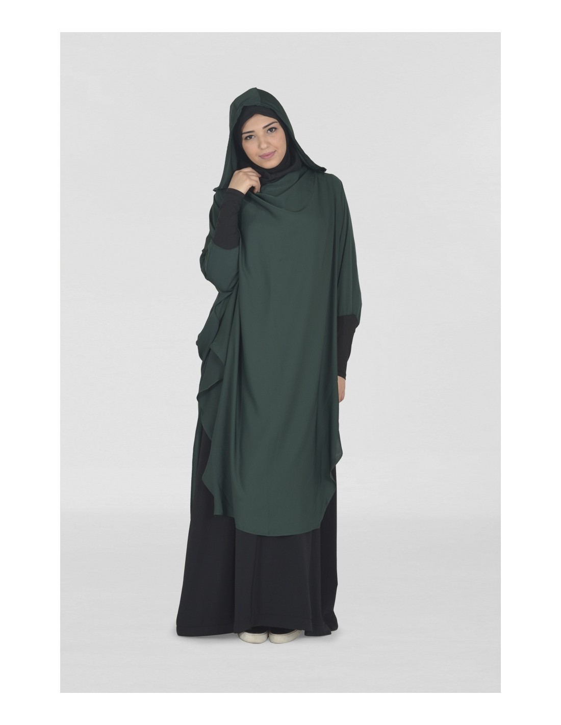 Young tunic: hijab and built-in hood