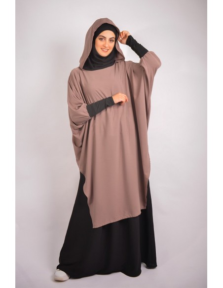 Young tunic: hijab and built-in hood