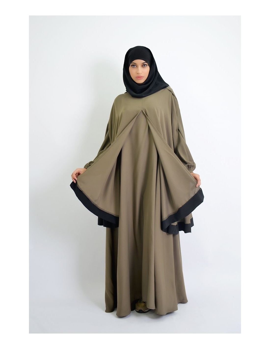 Paraguas Abaya + capa de hiyab integrada Young