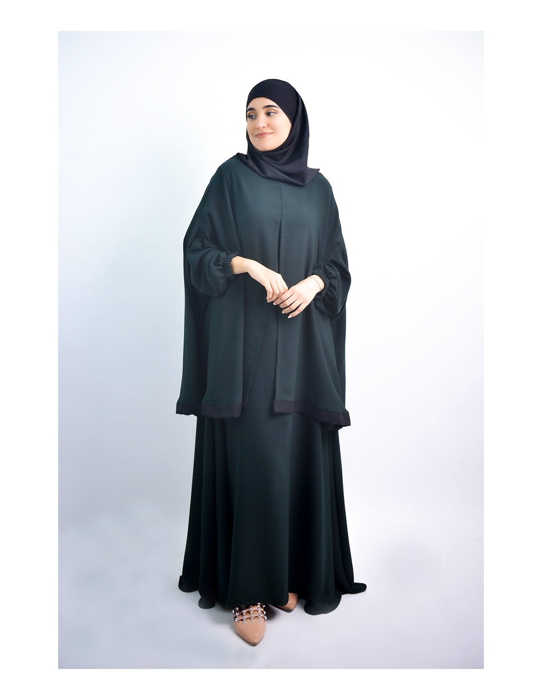 Paraguas Abaya + capa de hiyab integrada Young