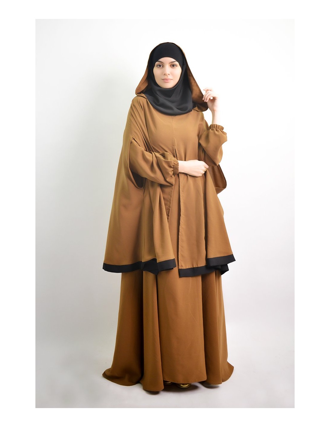 Paraguas Abaya + capa de hiyab integrada Young