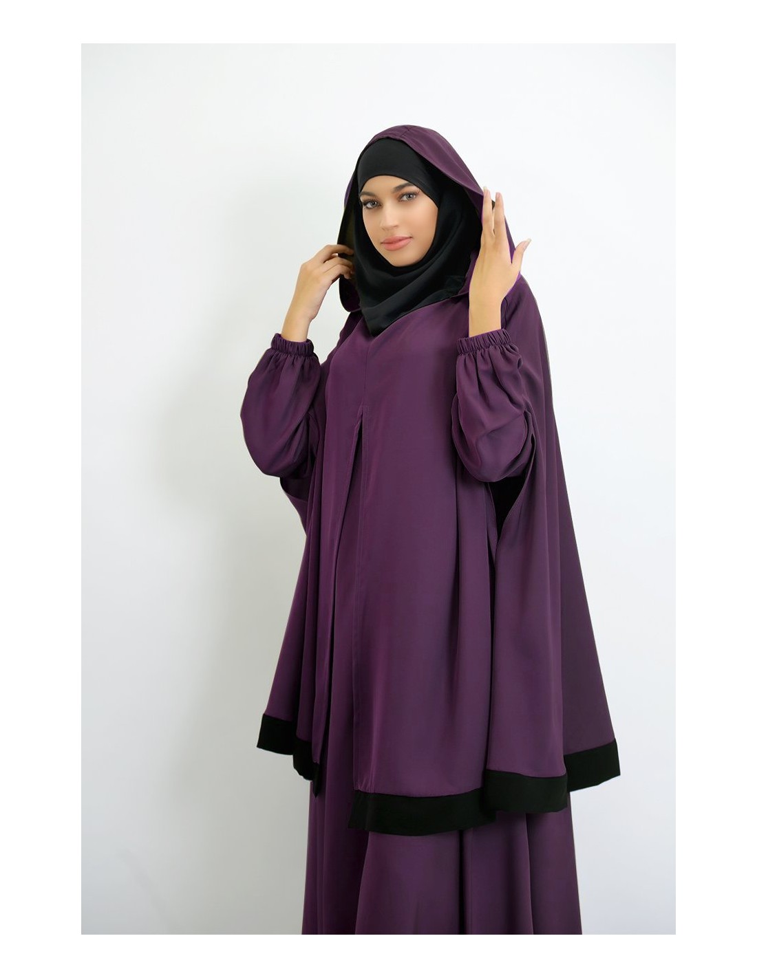 Paraguas Abaya + capa de hiyab integrada Young