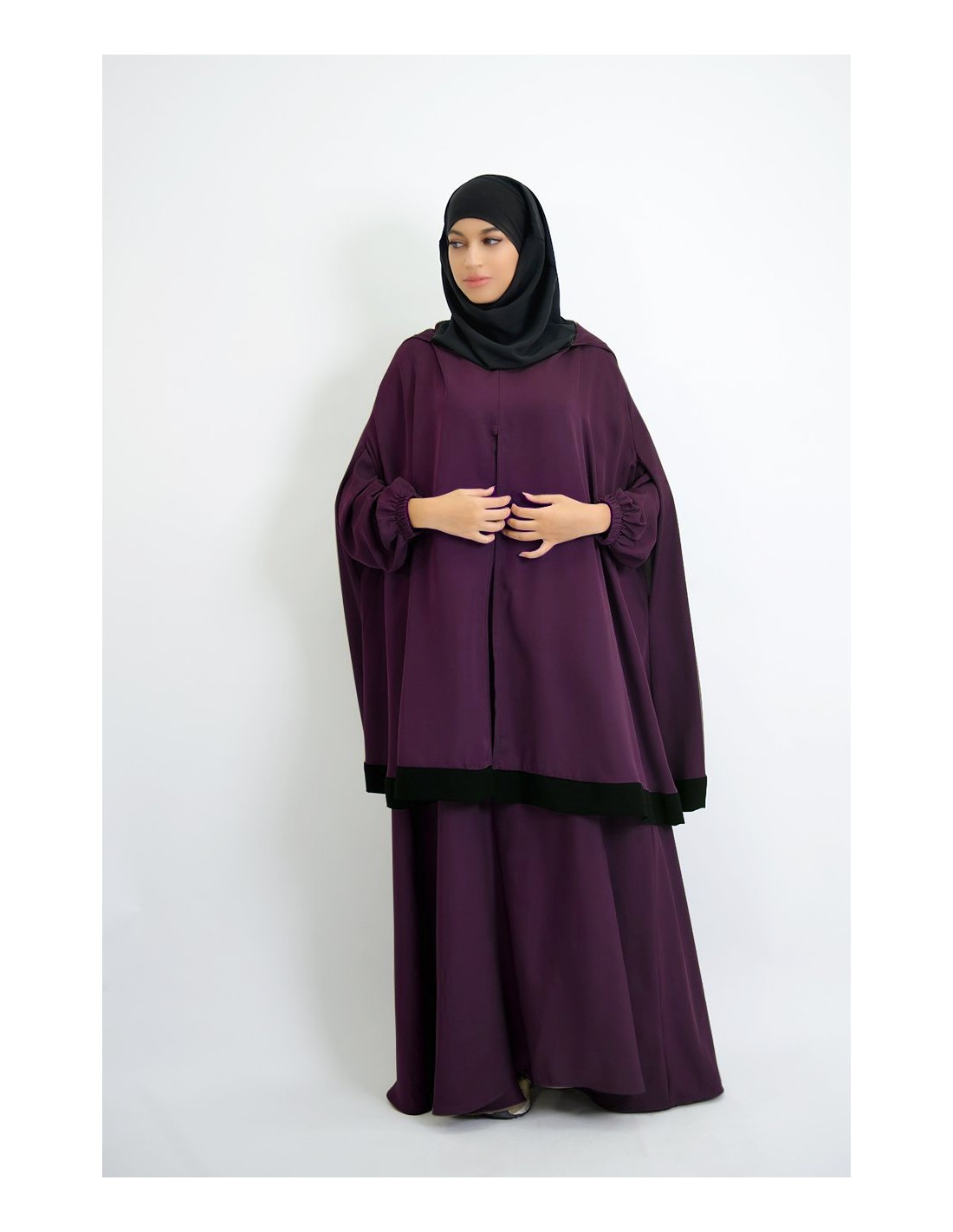 Paraguas Abaya + capa de hiyab integrada Young