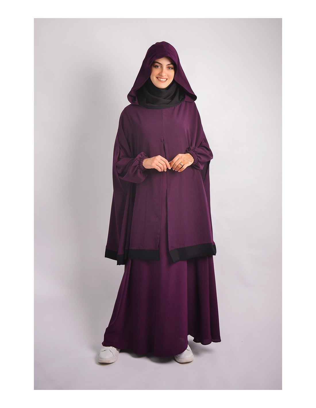 Paraguas Abaya + capa de hiyab integrada Young