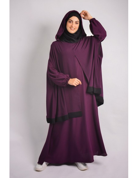 Paraguas Abaya + capa de hiyab integrada Young