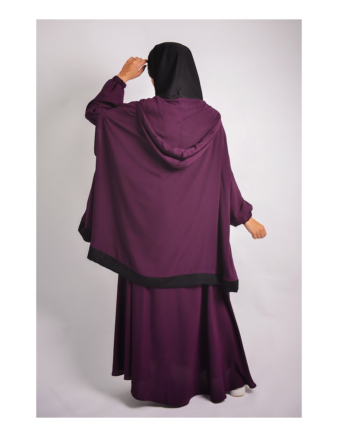 Paraguas Abaya + capa de hiyab integrada Young