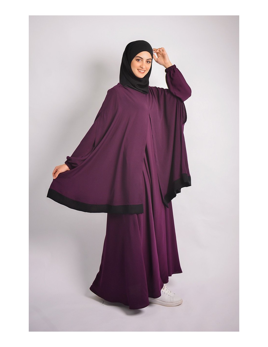 Paraguas Abaya + capa de hiyab integrada Young