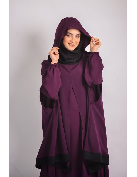 Paraguas Abaya + capa de hiyab integrada Young