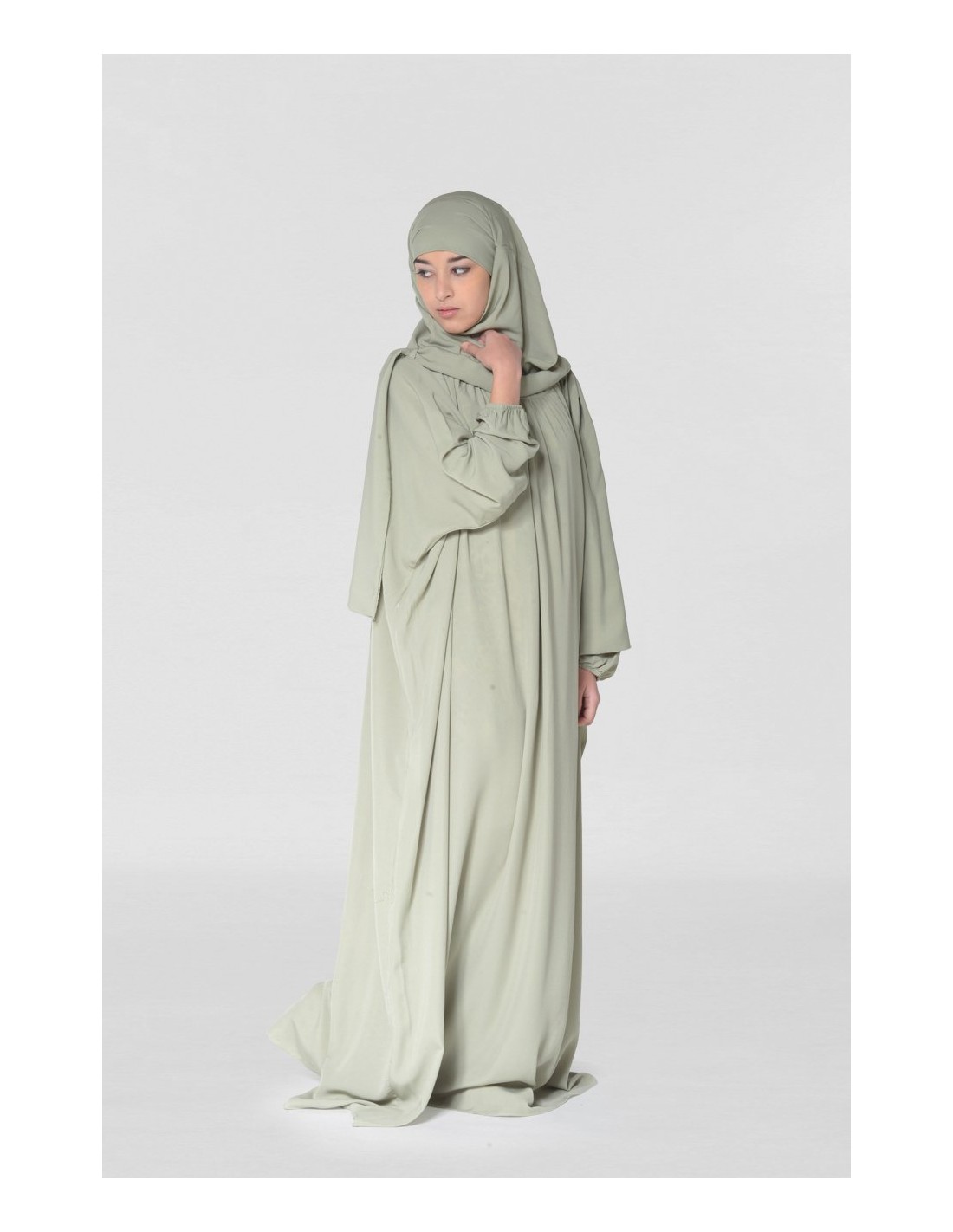 Abaya Jilbab Ajman Avec Echarpe
