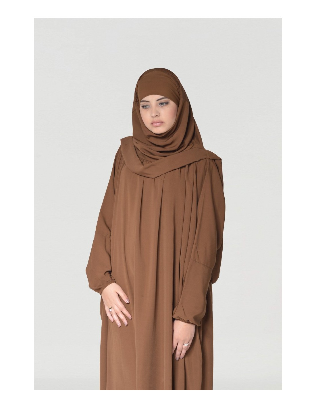 Abaya Jilbab Ajman con bufanda