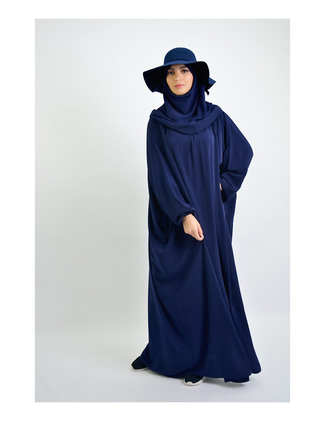 Abaya Jilbab Ajman con bufanda