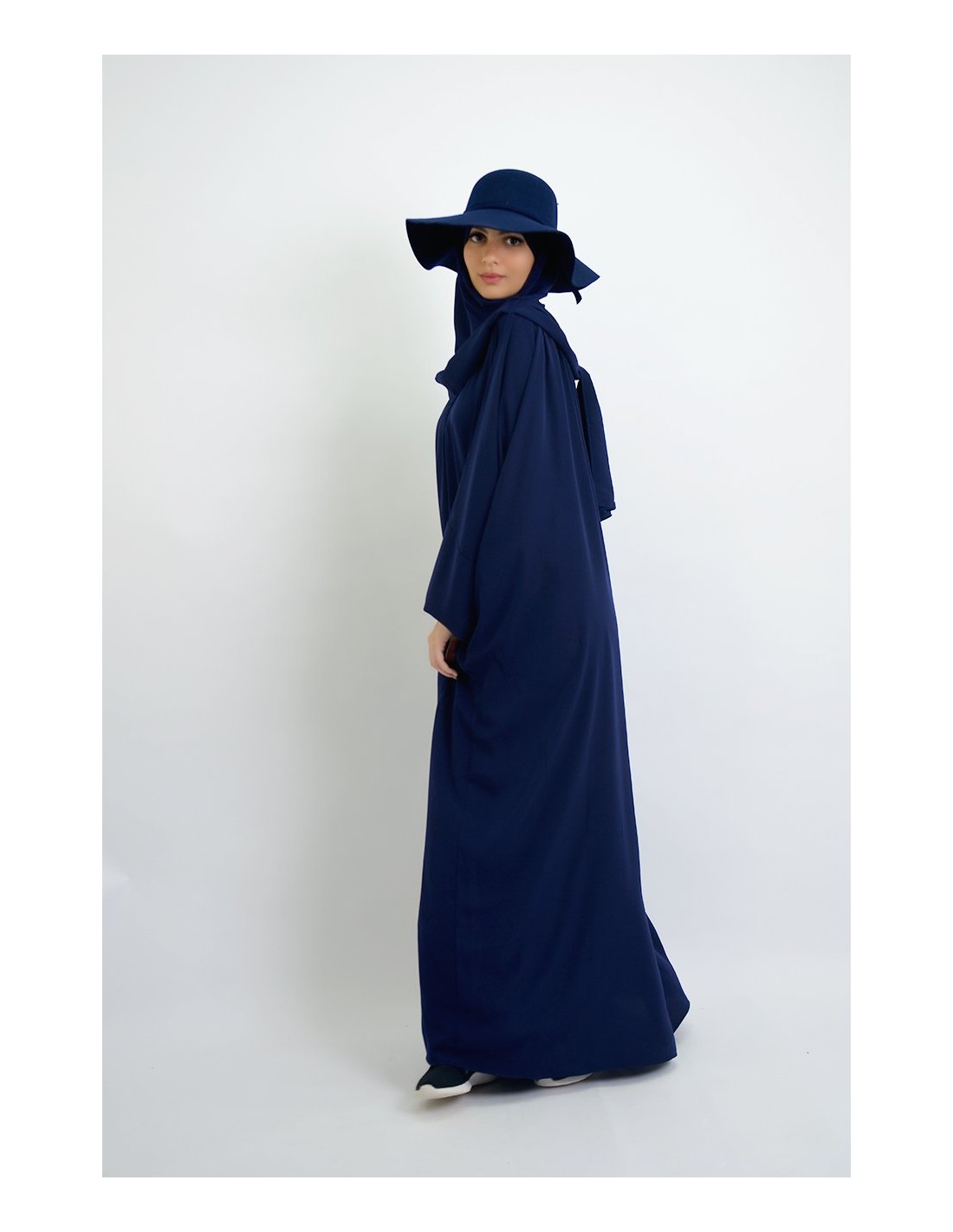 Abaya Jilbab Ajman con bufanda