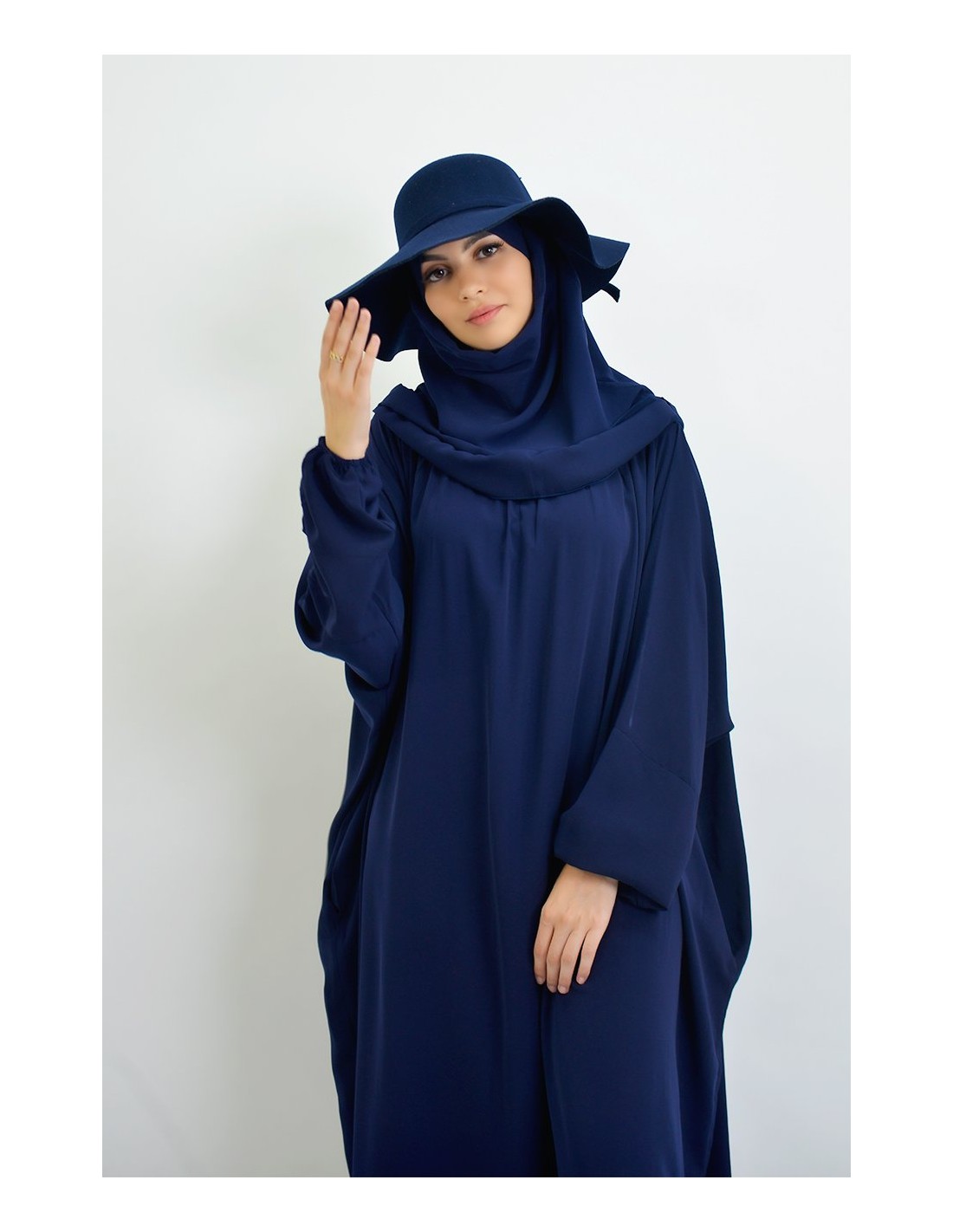 Abaya Jilbab Ajman Avec Echarpe