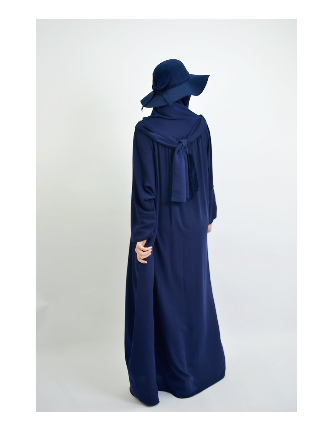 Abaya Jilbab Ajman con bufanda