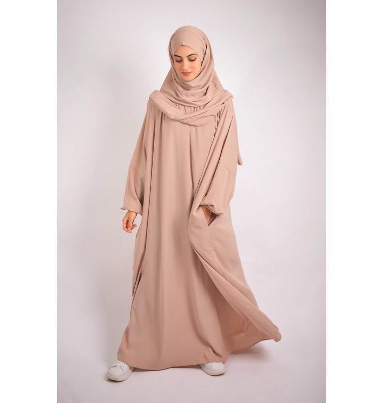 Abaya Jilbab Ajman Avec Echarpe