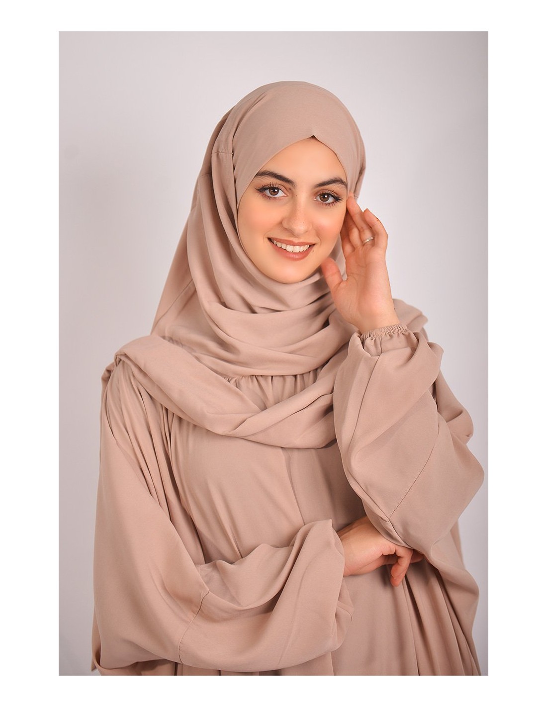Abaya Jilbab Ajman Avec Echarpe
