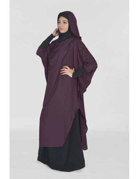 Young tunic: hijab and built-in hood
