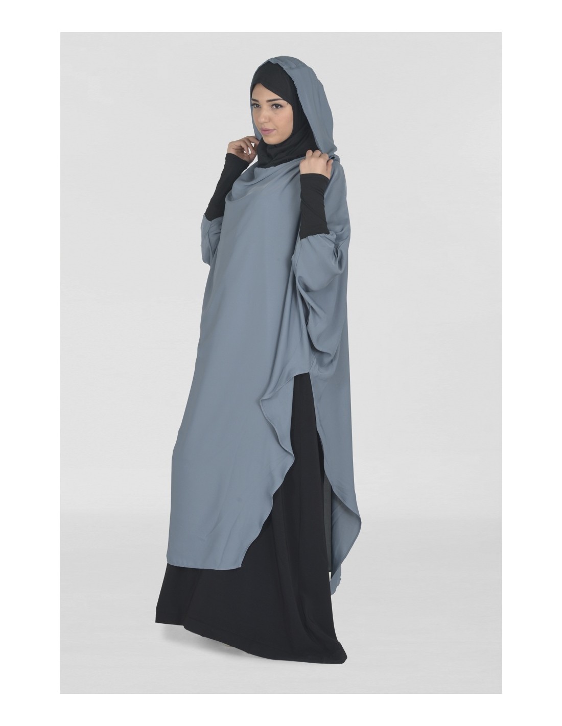 Young tunic: hijab and built-in hood