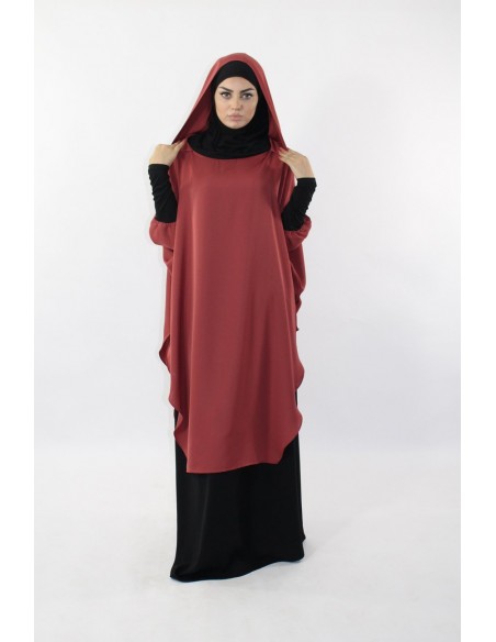 Young tunic: hijab and built-in hood