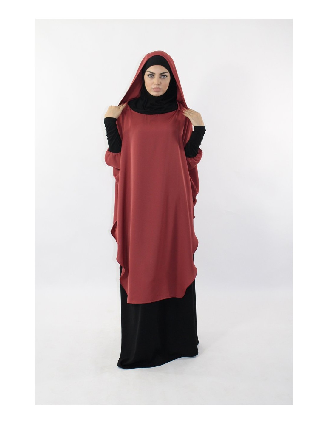 Tunique Young:hijab et capuche intégré
