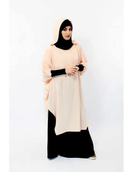 Tunique Young:hijab et capuche intégré