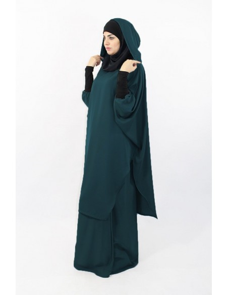 Young tunic: hijab and built-in hood