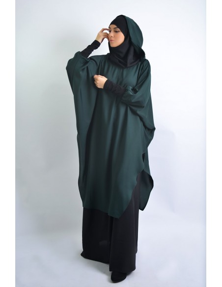 Young tunic: hijab and built-in hood