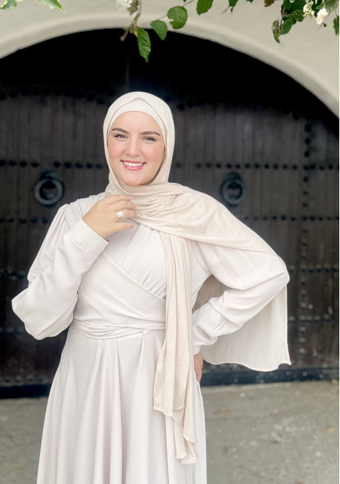 Abaya coeur croisé 2