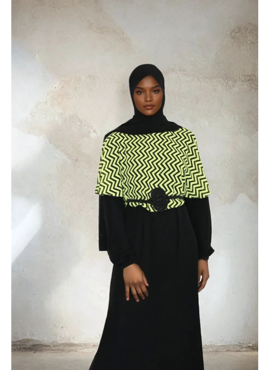 Abaya Chatiba Noire 2